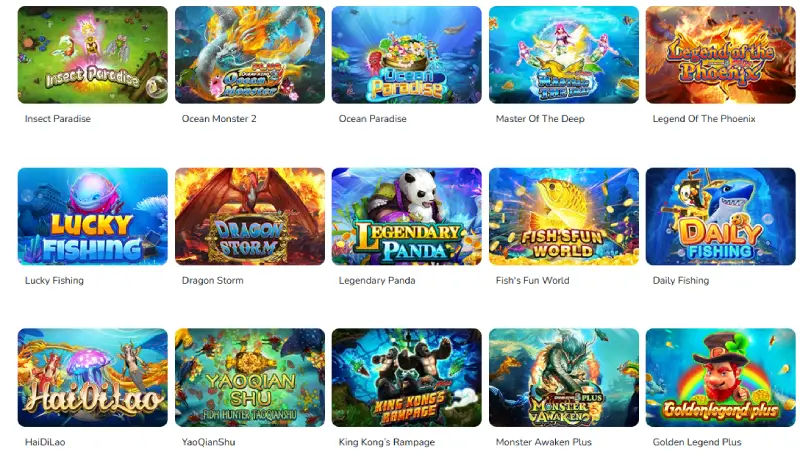 BK8 mang đến nhiều game bắn cá hay