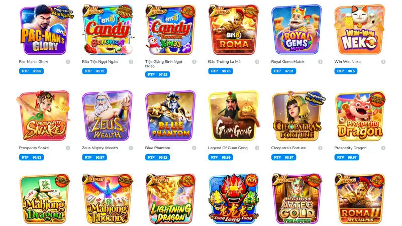 Quy tụ kho game HOT trên thị trường