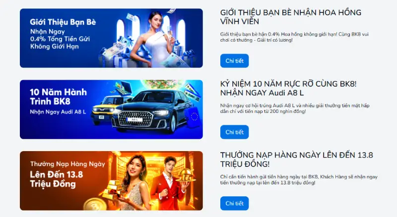 Quyền và nghĩa vụ người chơi BK8 khi nhận ưu đãi