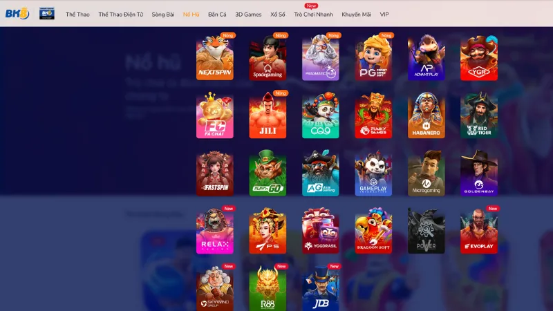 Tổng quan chi tiết về Nổ hũ BK8