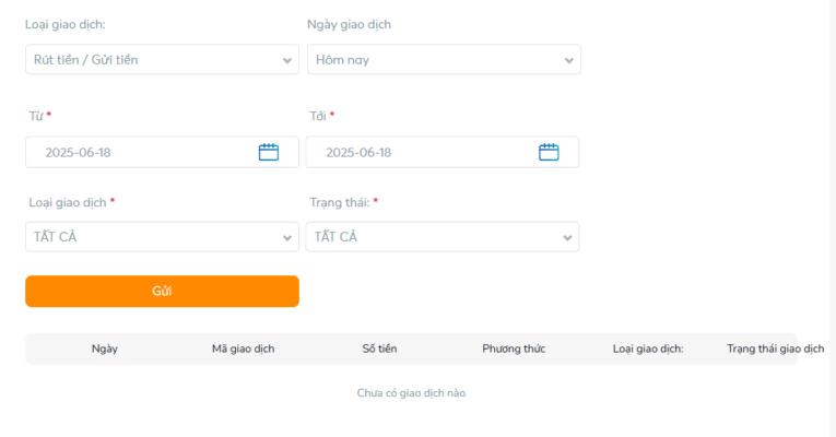 Kiểm tra lại lịch sử giao dịch đảm bảo đã nạp đúng ví Crypto